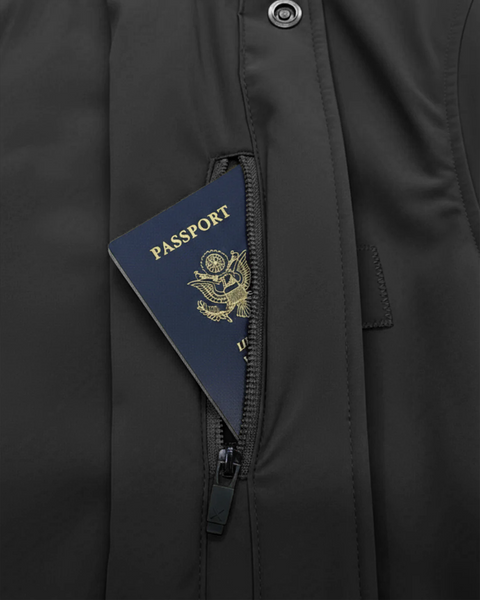 CØ14 Insulated Coaches Jacket showcase | variant:black