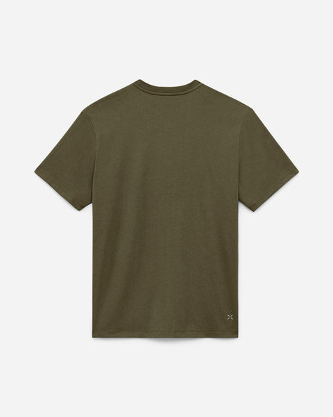 Core Tee showcase | variant:dark olive