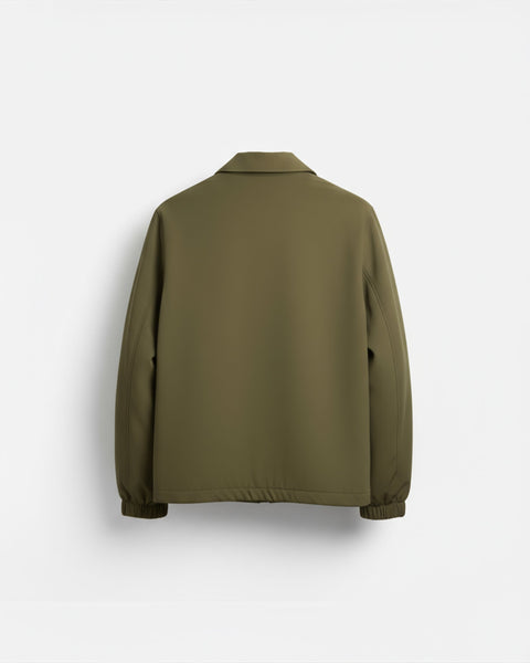 CØ14 Insulated Coaches Jacket showcase | variant:dark olive
