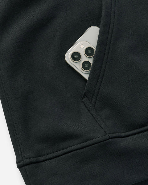 Heavyweight Core Hoodie showcase | variant:black