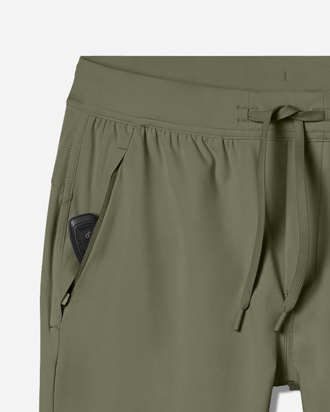 Interval Pant showcase | variant:od green