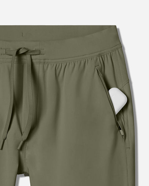 Interval Pant showcase | variant:od green