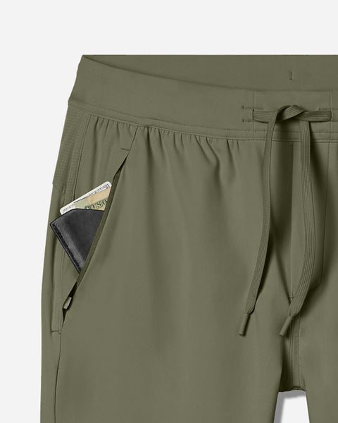 Interval Pant showcase | variant:od green