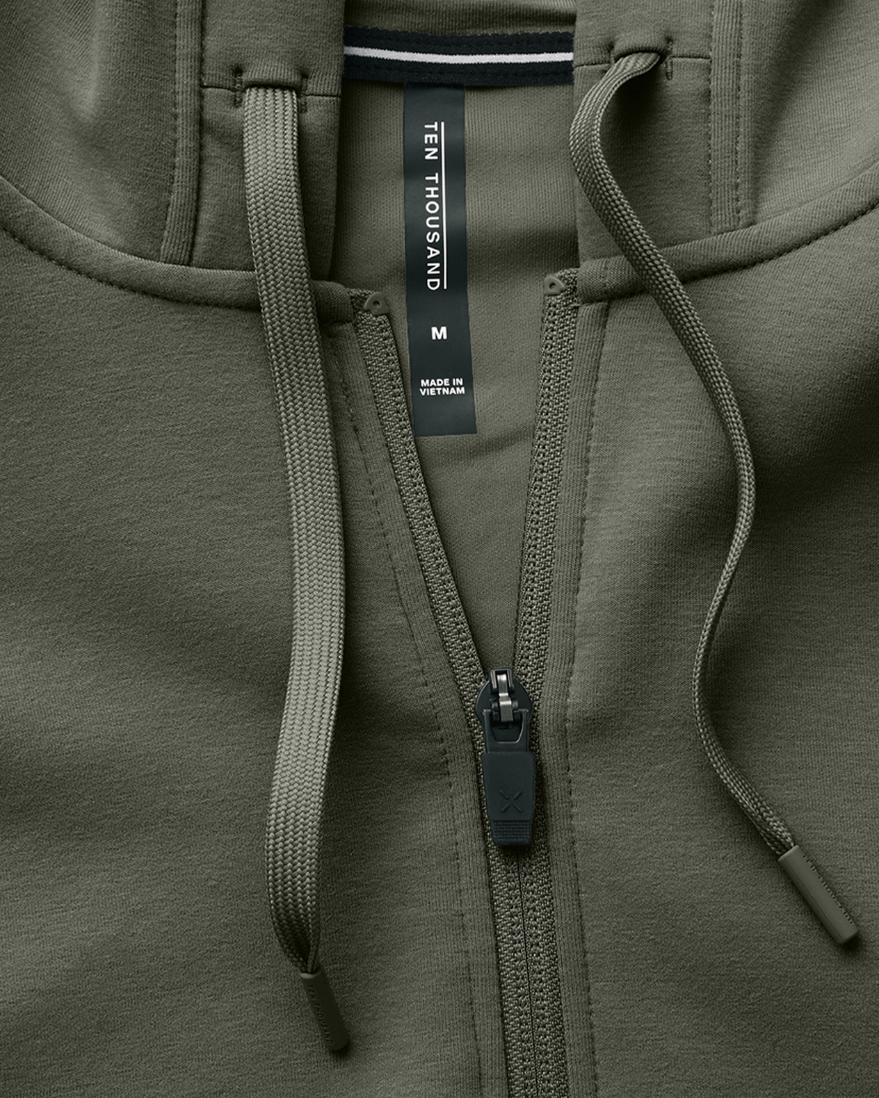 Midweight Tech Full Zip Hoodie – Ten Thousand
