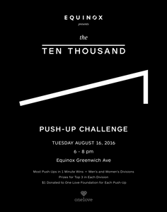 Equinox Presents The Ten Thousand Push-Up Challenge