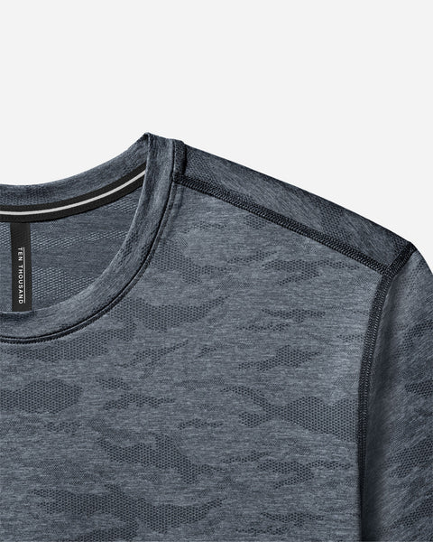 CamoKnit Shirt showcase | variant:navy