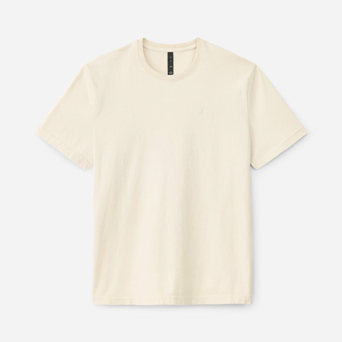 Garment-Dyed Logo Tee - Bone