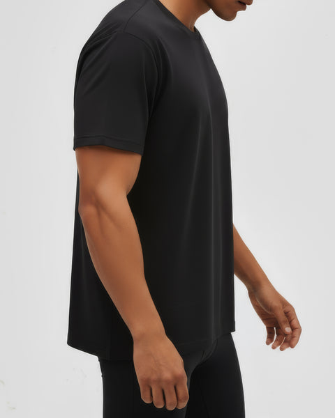 Boxy Tee showcase | variant:black