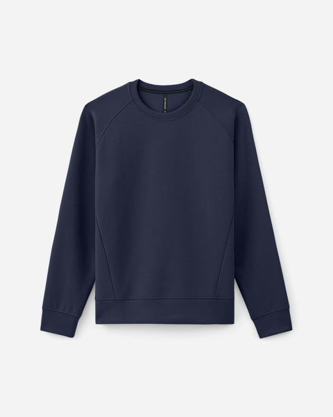 Midweight Tech Crew showcase | variant:navy