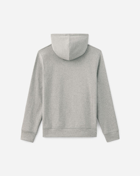 Heavyweight Core Hoodie showcase | variant:medium heather grey