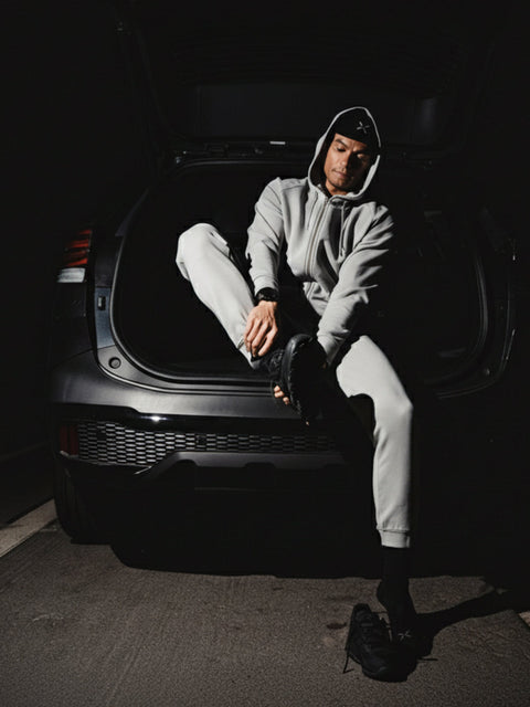 Midweight Tech Hoodie showcase | variant:black