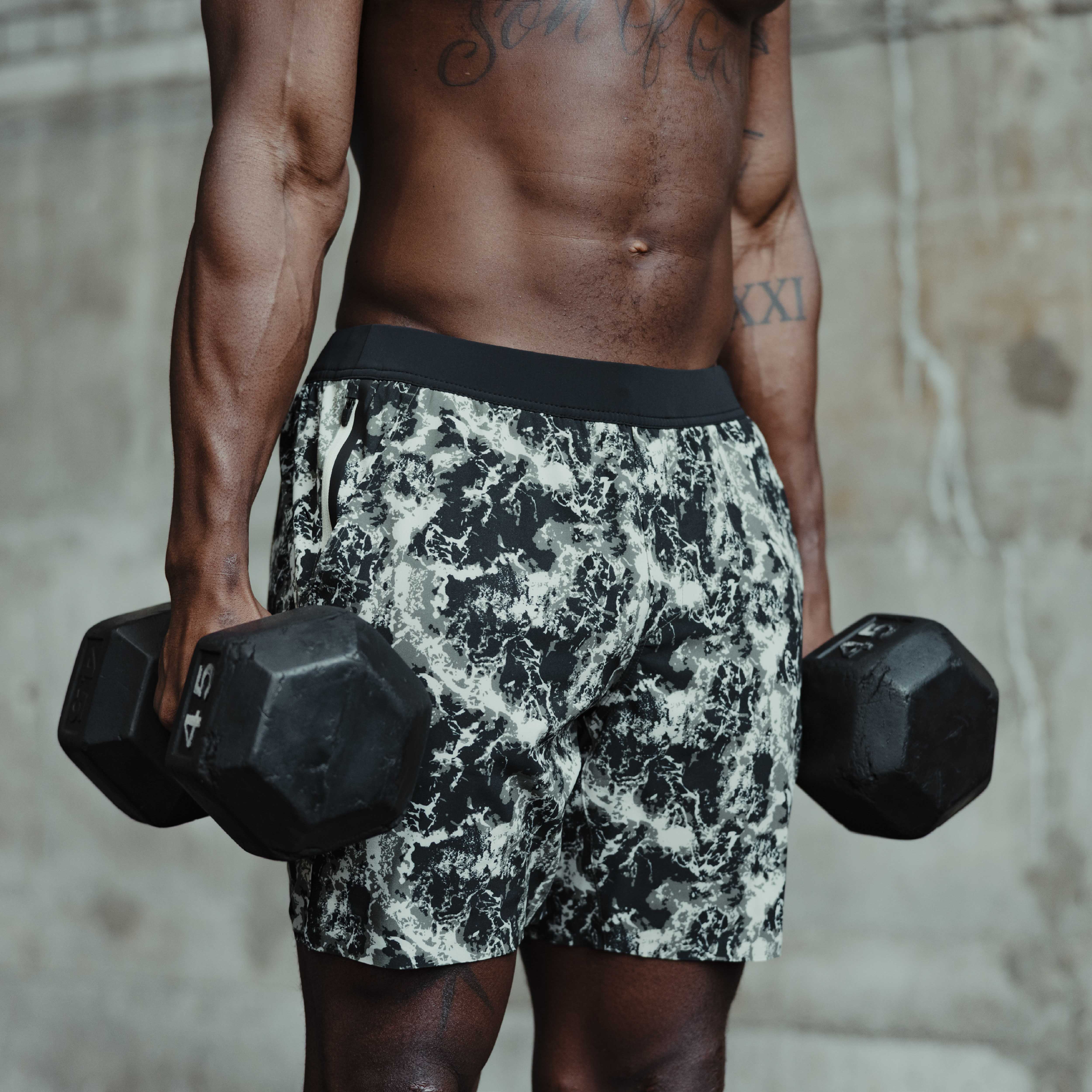 Interval Short (Liner) - Serpentine Camo