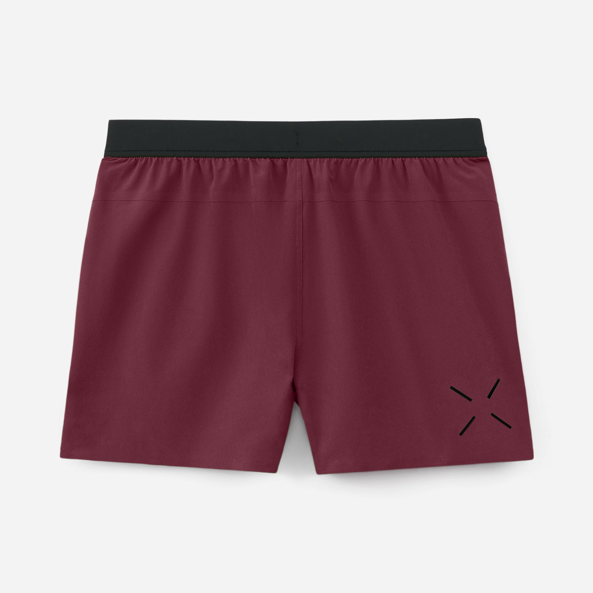 Interval Short (Liner) - Maroon/5-inch