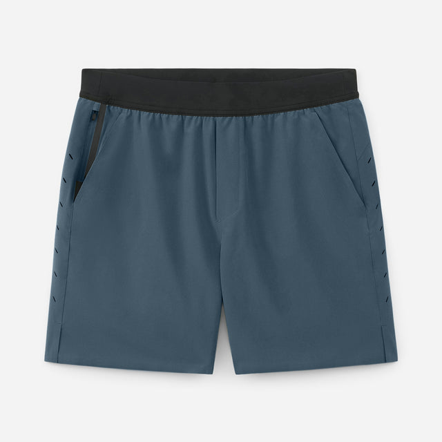 Interval Short (Liner) - Admiral Blue/7-inch