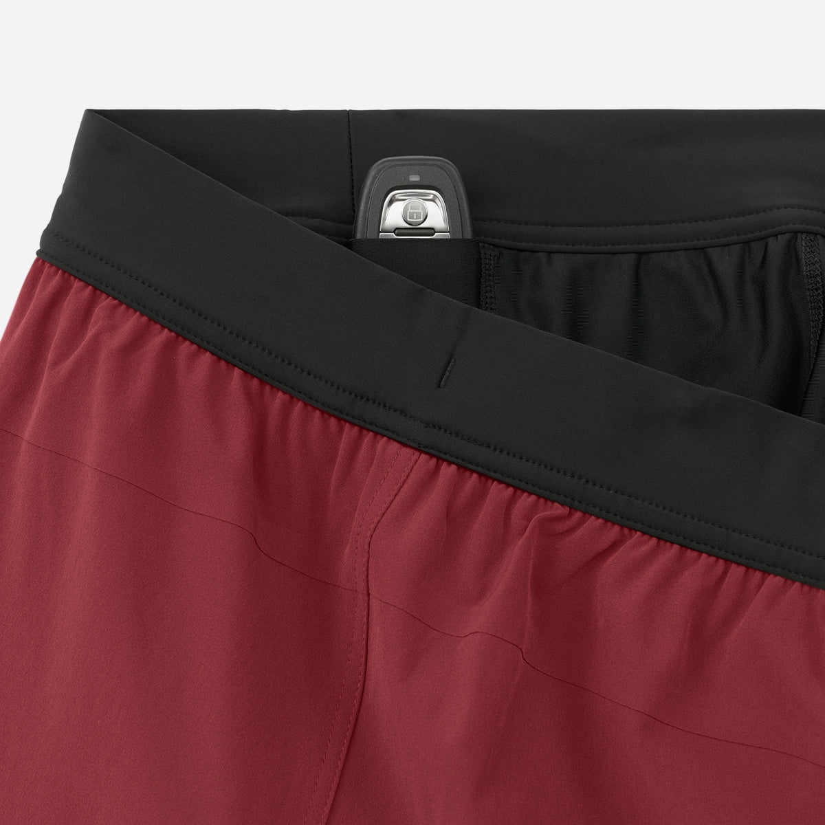 Interval Short (Liner) - Brick Red