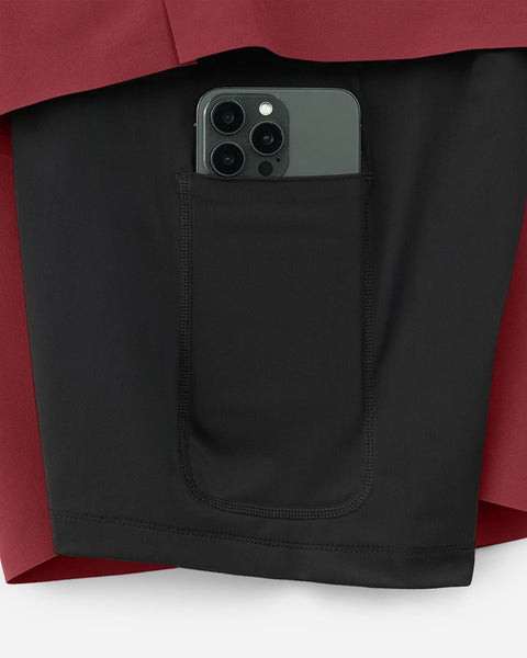 Interval Short showcase | variant:brick red