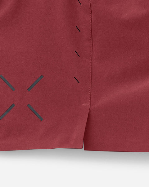 Interval Short showcase | variant:brick red