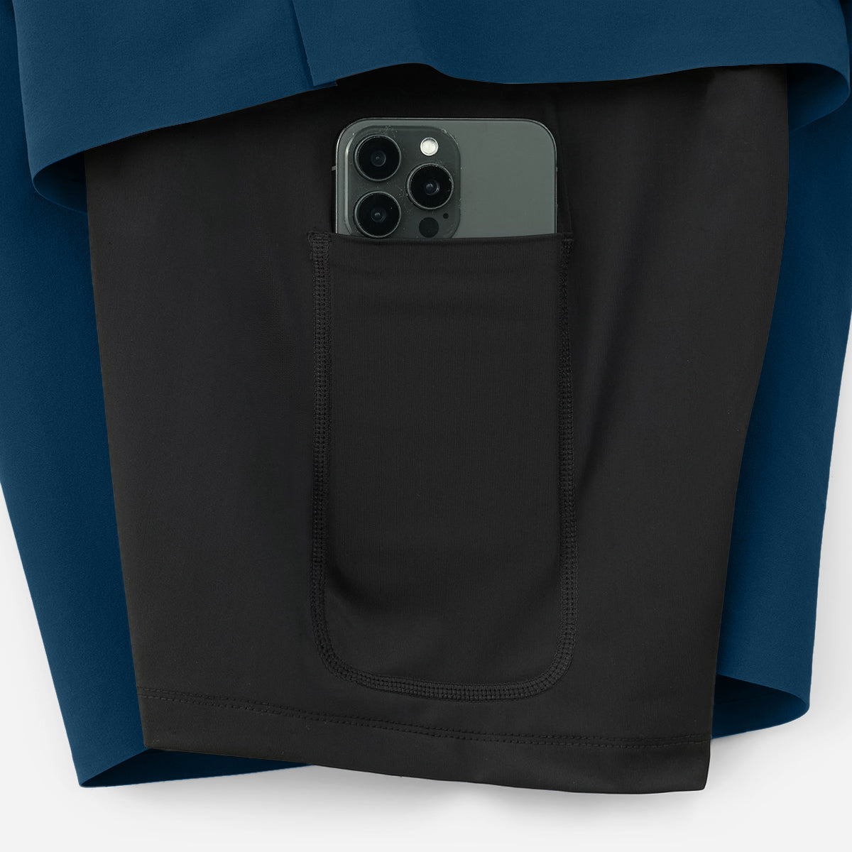Interval Short (Liner) - Hull Blue/yes