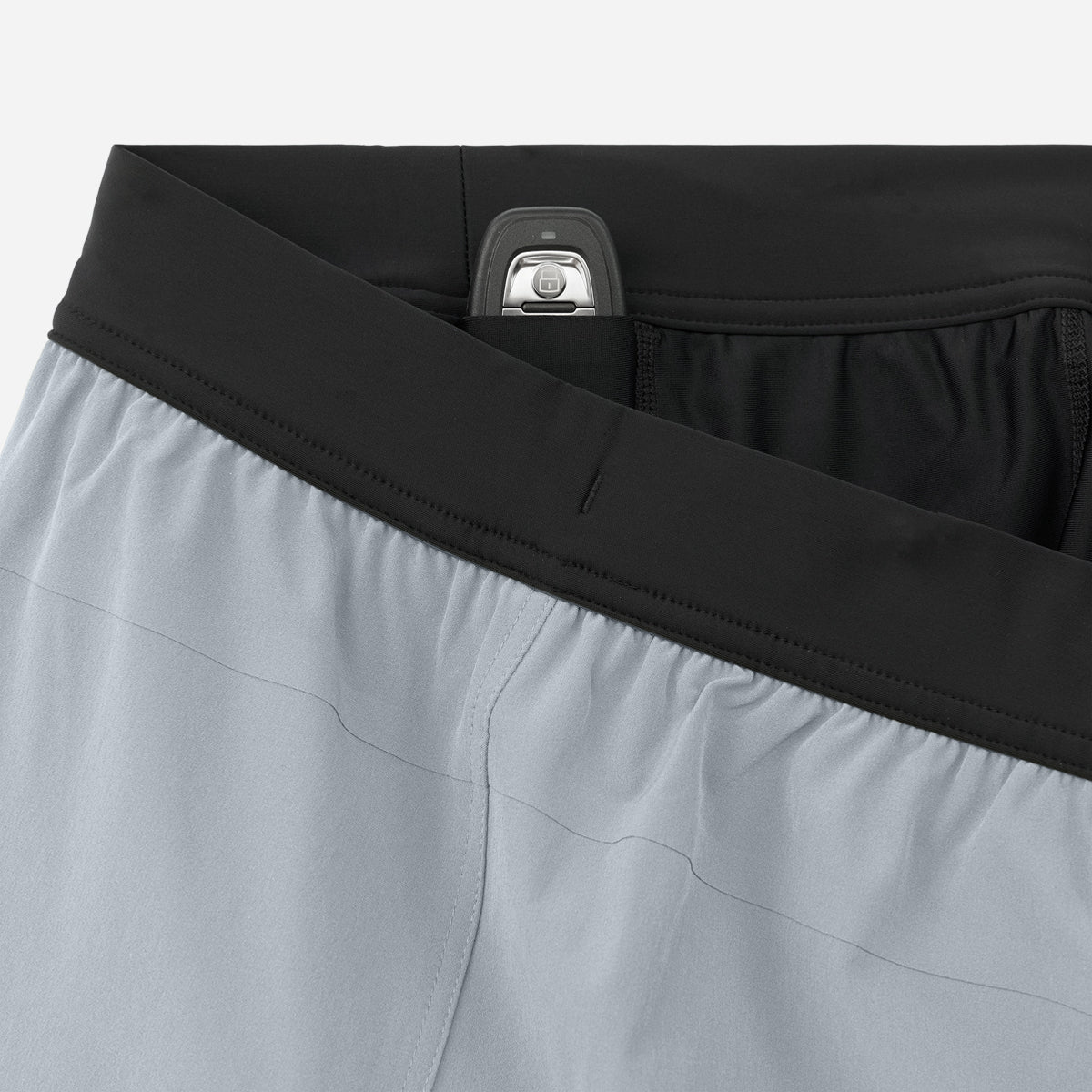 Interval Short (Liner) - Light Grey