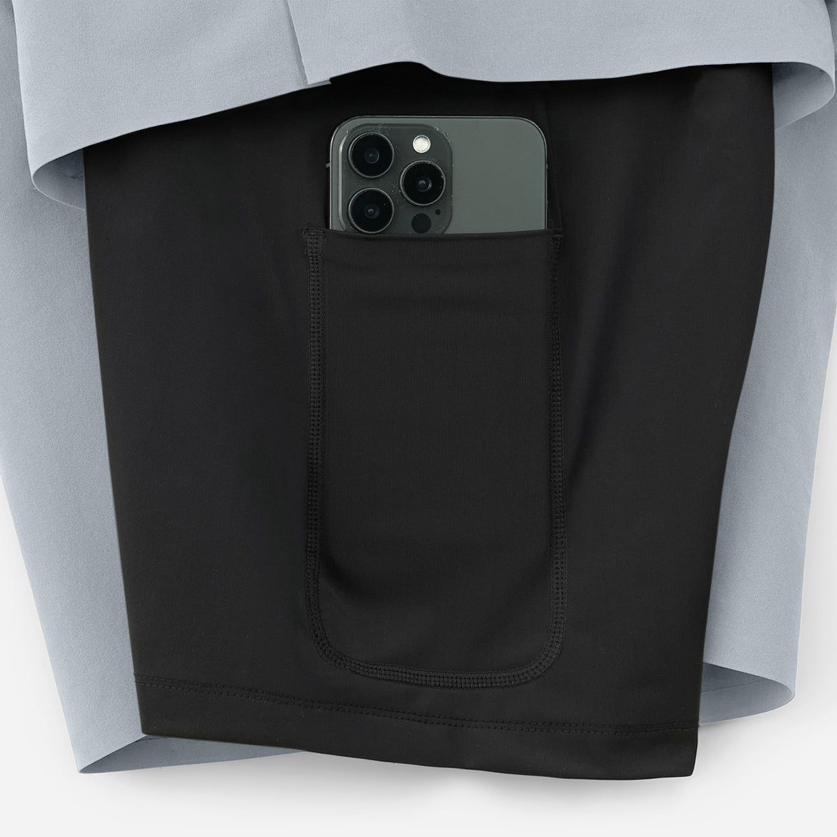 Interval Short (Liner) - Light Grey/yes