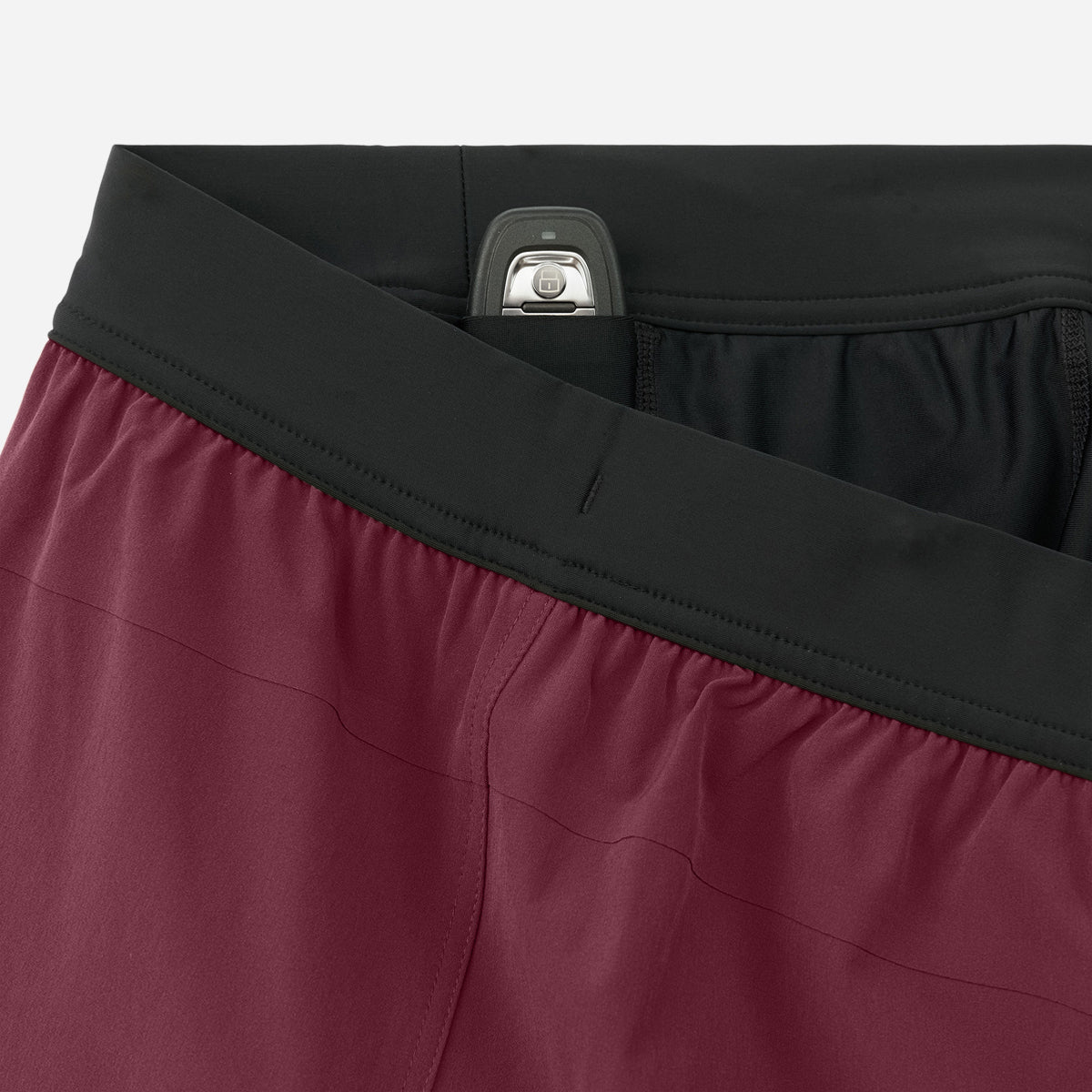 Interval Short (Liner) - Maroon/yes