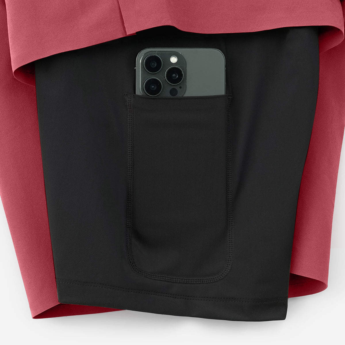 Interval Short (Liner) - Mesa Red/yes