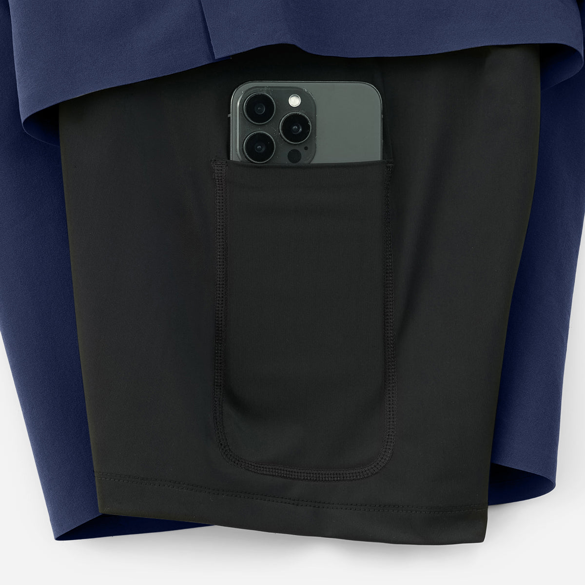 Interval Short (Liner) - Navy/yes