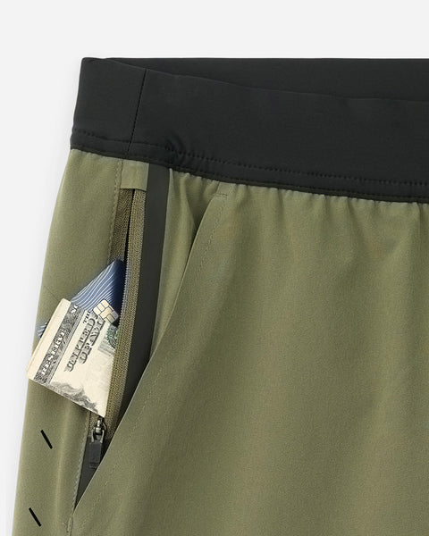 Interval Short showcase | variant:od green