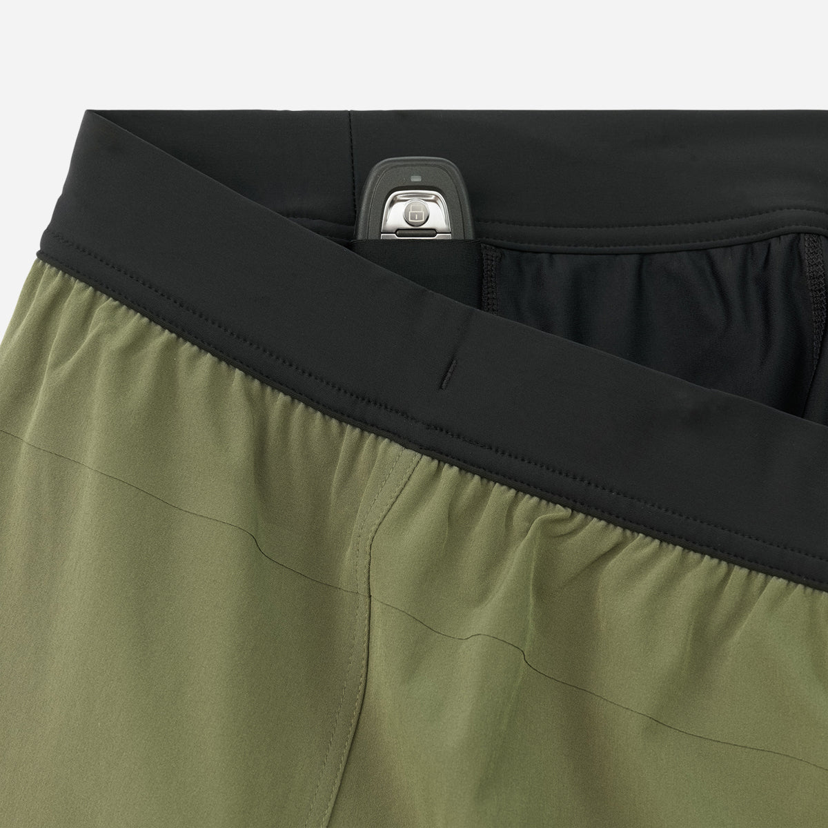 Interval Short (Liner) - OD Green/yes