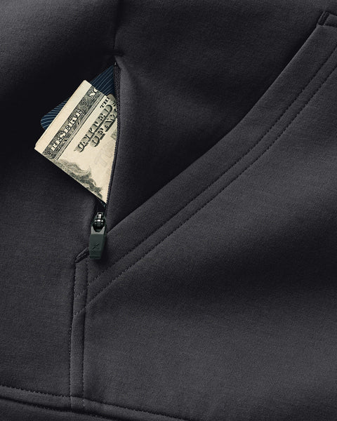Midweight Tech Hoodie showcase | variant:black