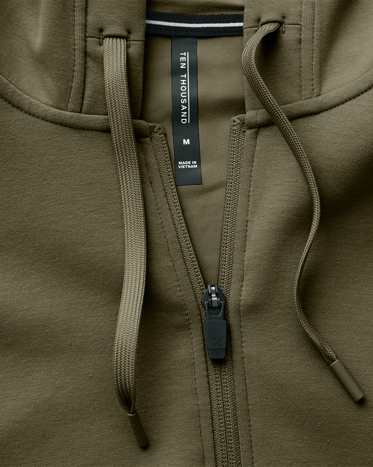 Midweight Tech Full Zip Hoodie – Ten Thousand
