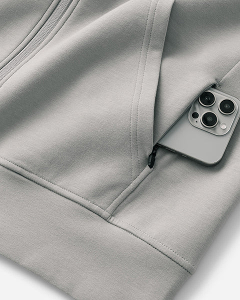 Midweight Tech Hoodie showcase | variant:medium grey