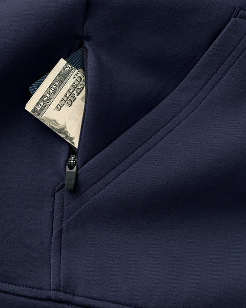 Midweight Tech Hoodie showcase | variant:navy