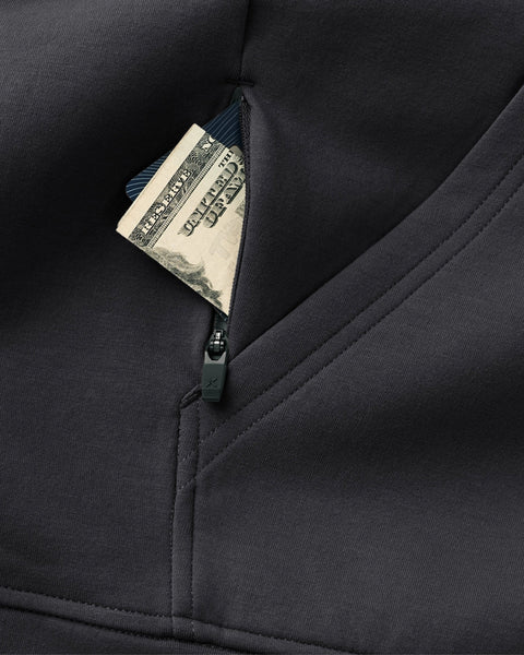 Midweight Tech Hoodie showcase | variant:black