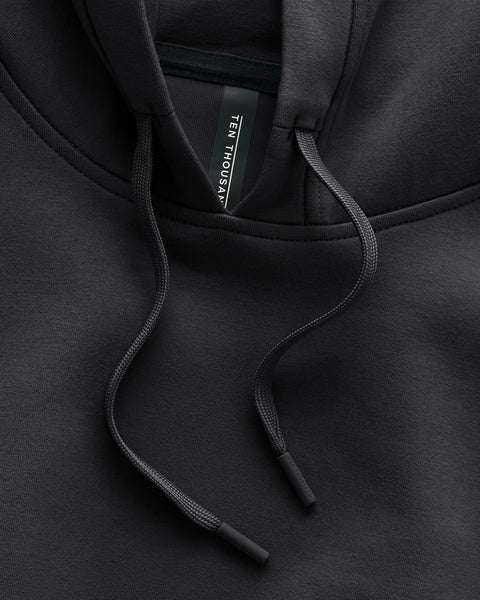 Midweight Tech Hoodie showcase | variant:black