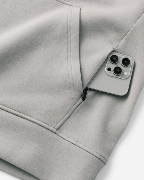Midweight Tech Hoodie showcase | variant:medium grey