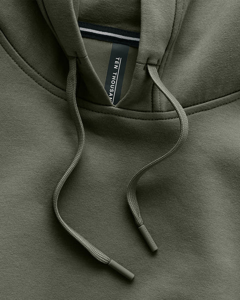 Midweight Tech Hoodie showcase | variant:od green