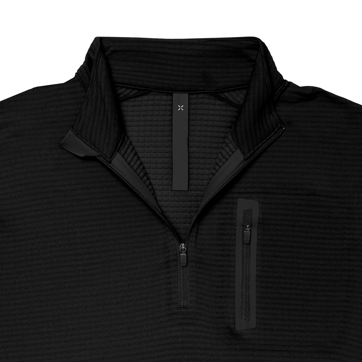 OverZipMockNeck_Black_Flat_Col