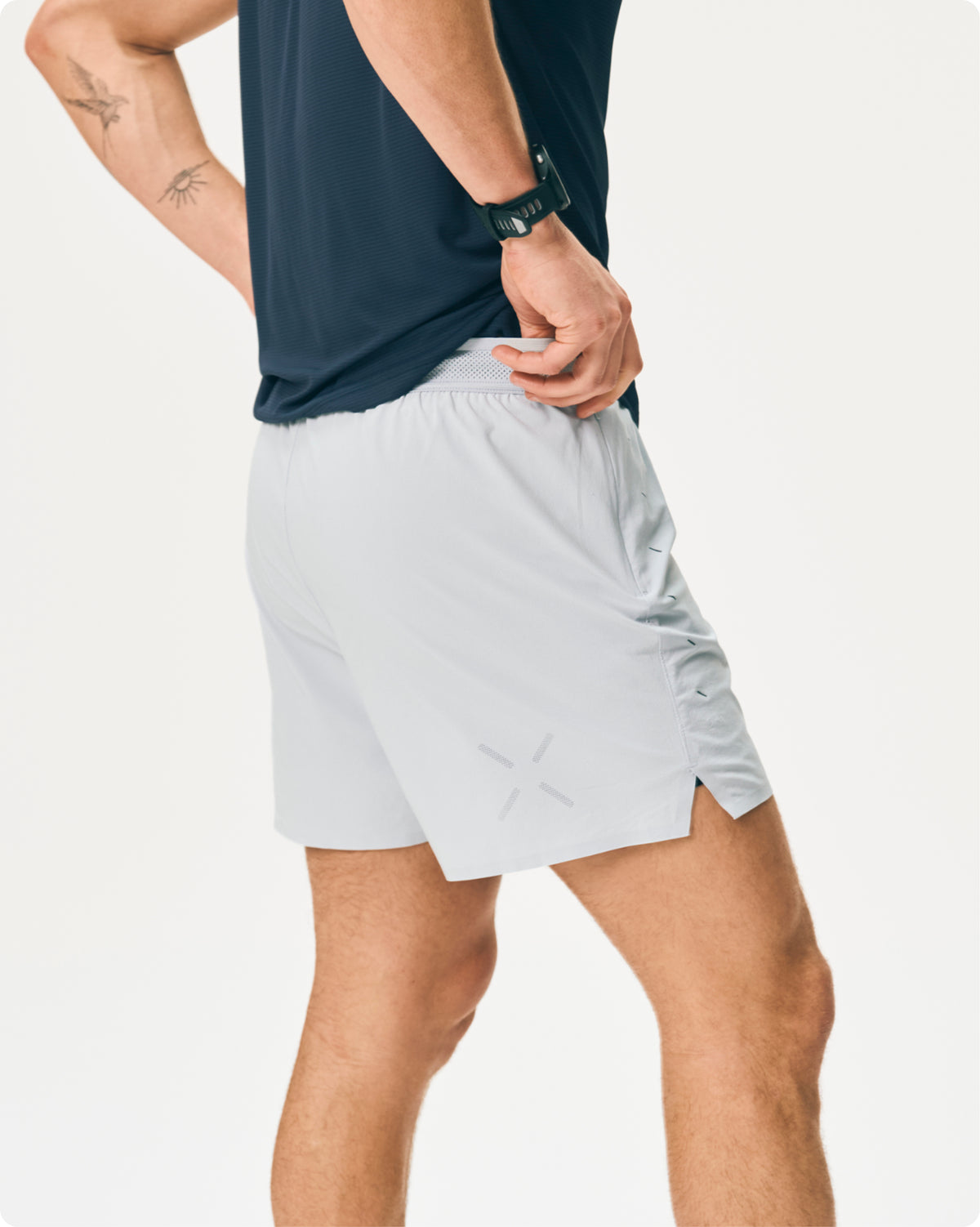 Pantaloncini Sportivi Ten Thousand Uomo, Modello Session Lined, Neri, Taglie S M L XL