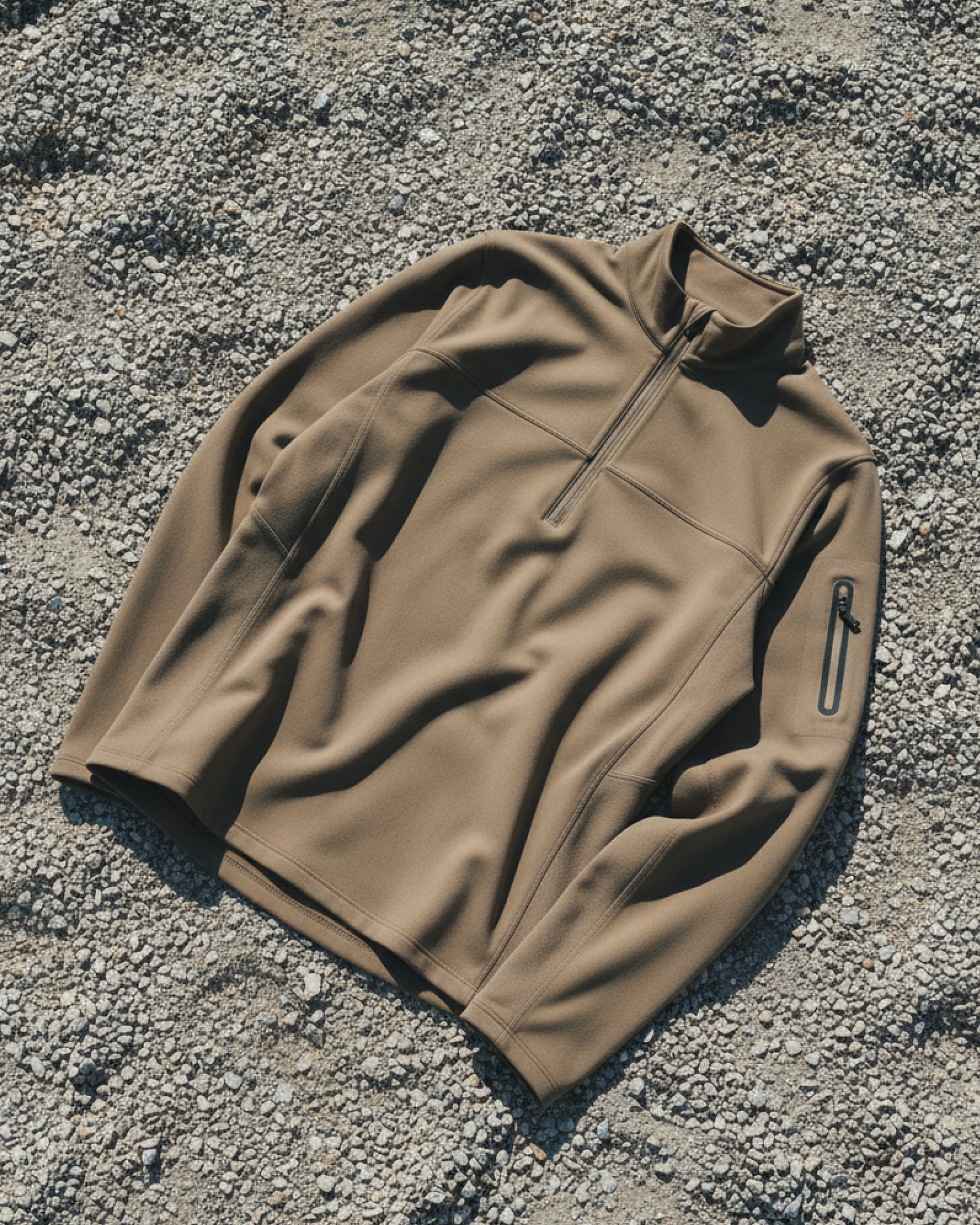 COTTON TOUCH NYLON QUARTER ZIP　サイズS ComfortWash by Hanes GDH425 Garment-Dyed Quarter-Zip