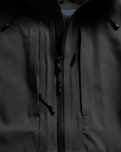 Waterproof Shell Jacket showcase | variant:black