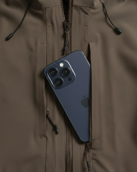 Waterproof Shell Jacket showcase | variant:flat-dark-earth