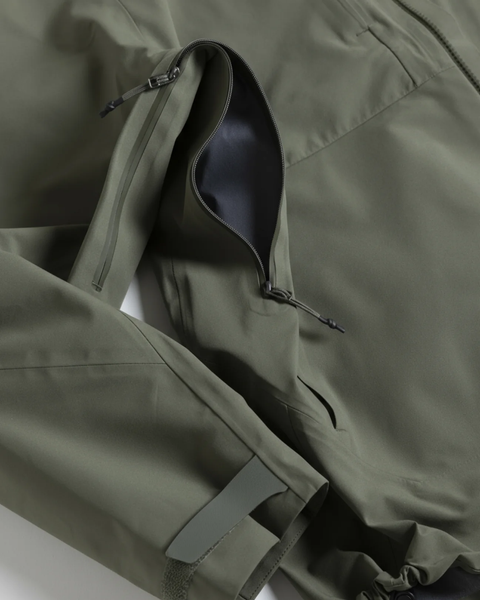 Waterproof Shell Jacket showcase | variant:od green