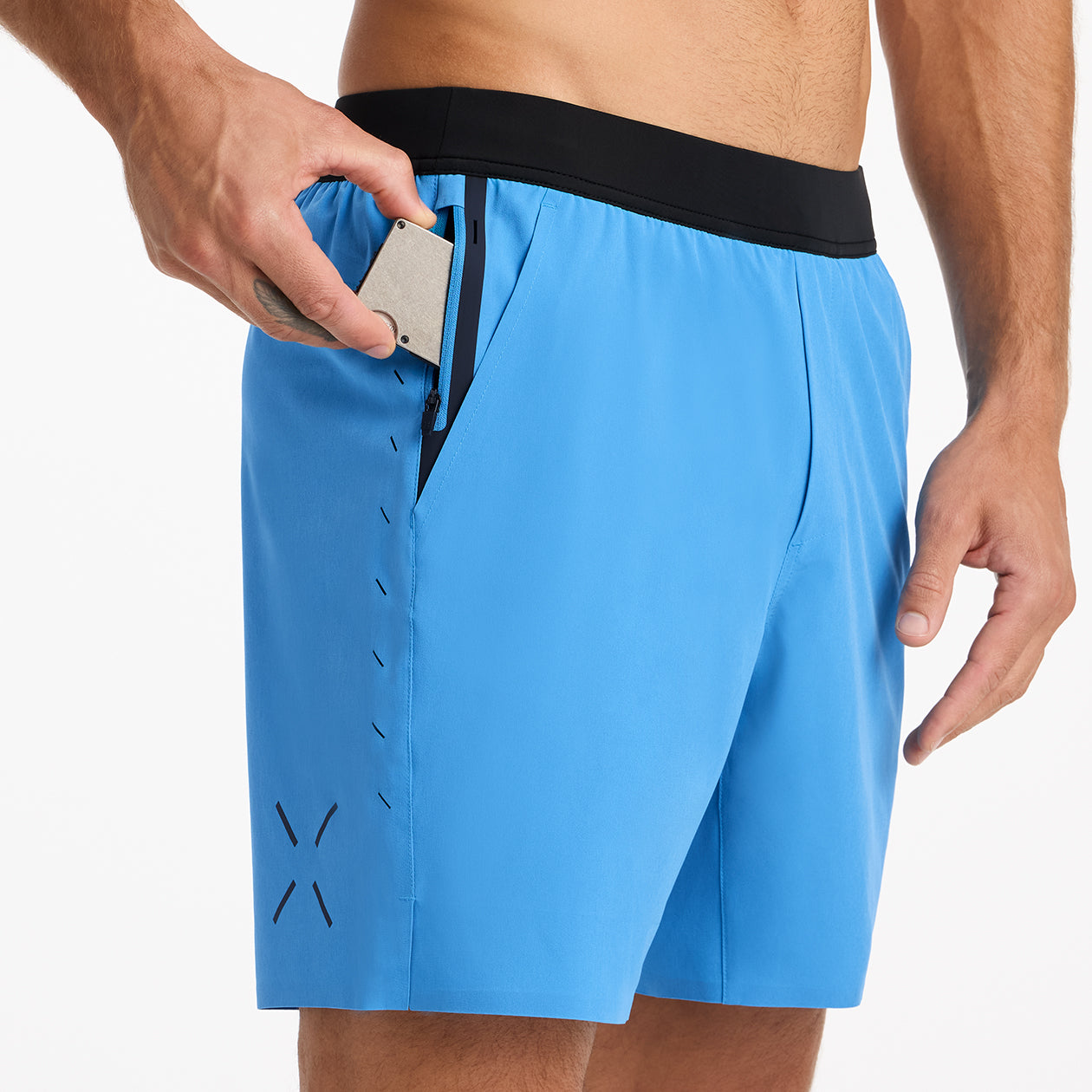 Interval Short (Liner) - Kona Blue