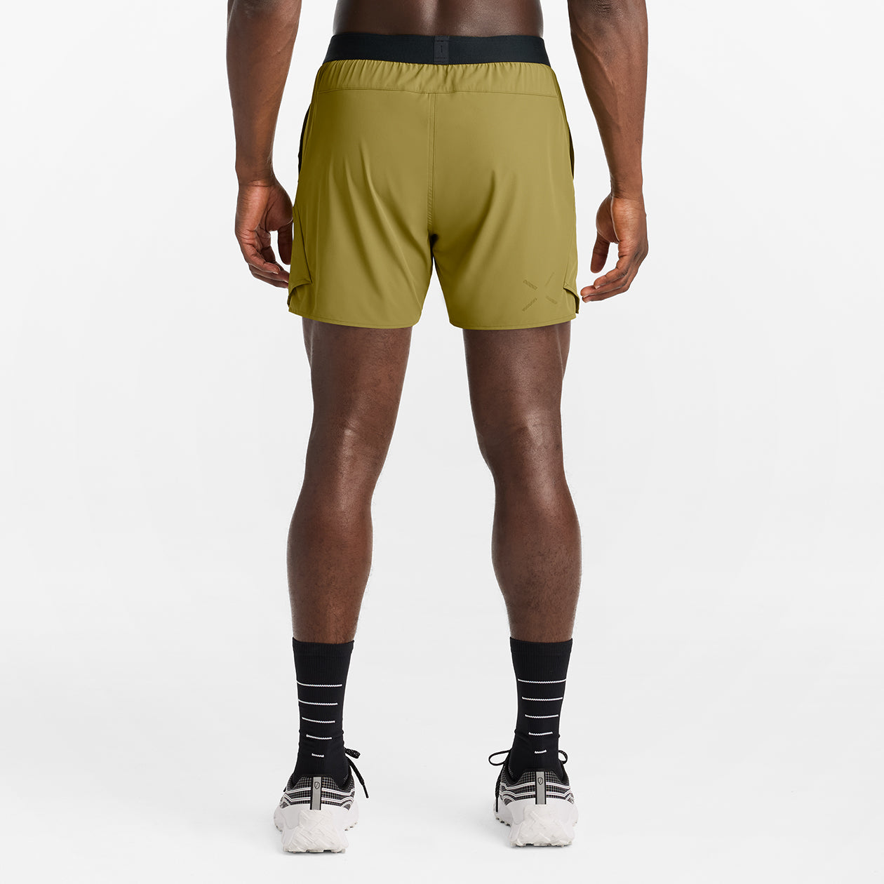 Tactical Short (Liner) - Moss/5-inch