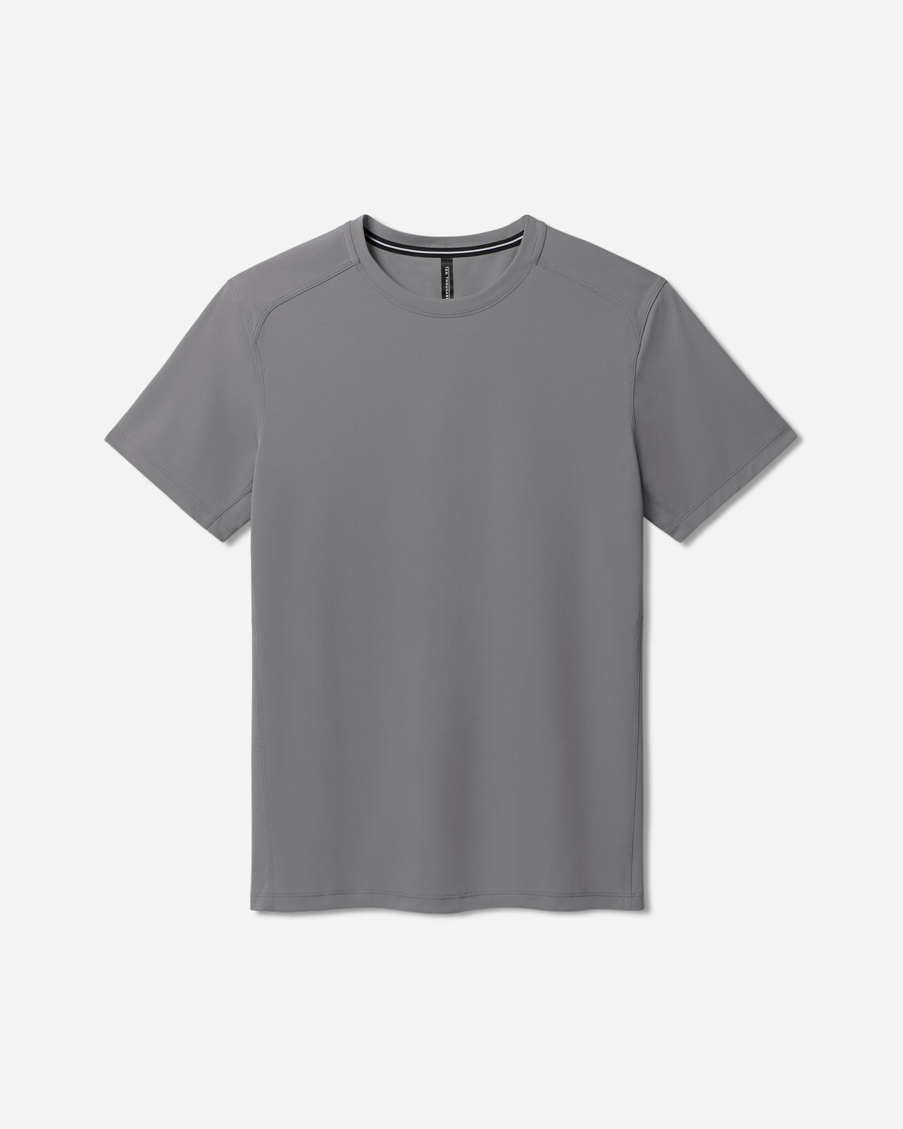 T-Shirt Homme Manches Longues Col Rond Tee Shirt Couleur Unie Automne Hiver Tissu Confortable - Taille US - Bleu Bleu - Prêt-à-Porter