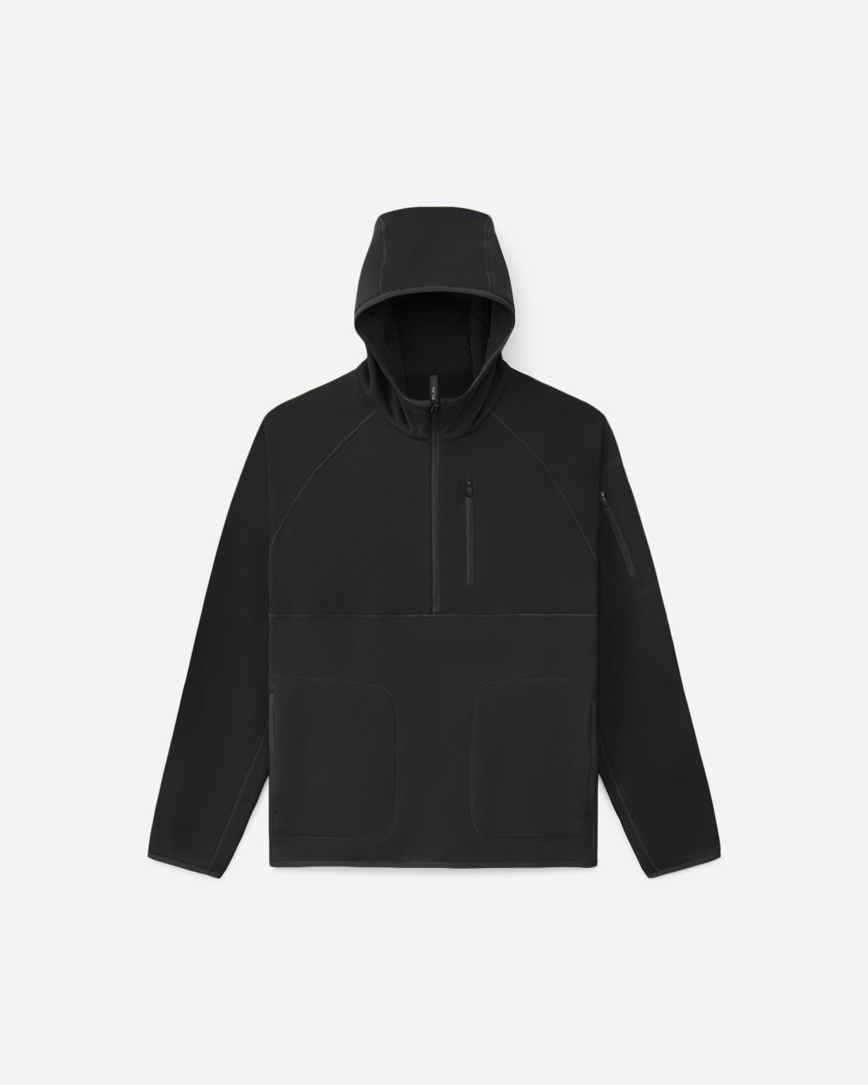 【BLACK】Tactical hoodie Men's Tactical Hoodie - Zip Hoodie - Ten Thousand