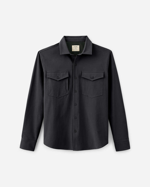 Field Overshirt showcase | variant:black