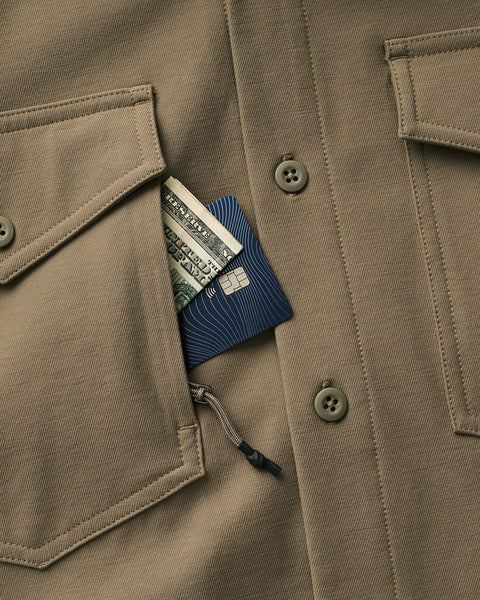 Field Overshirt showcase | variant:flat dark earth
