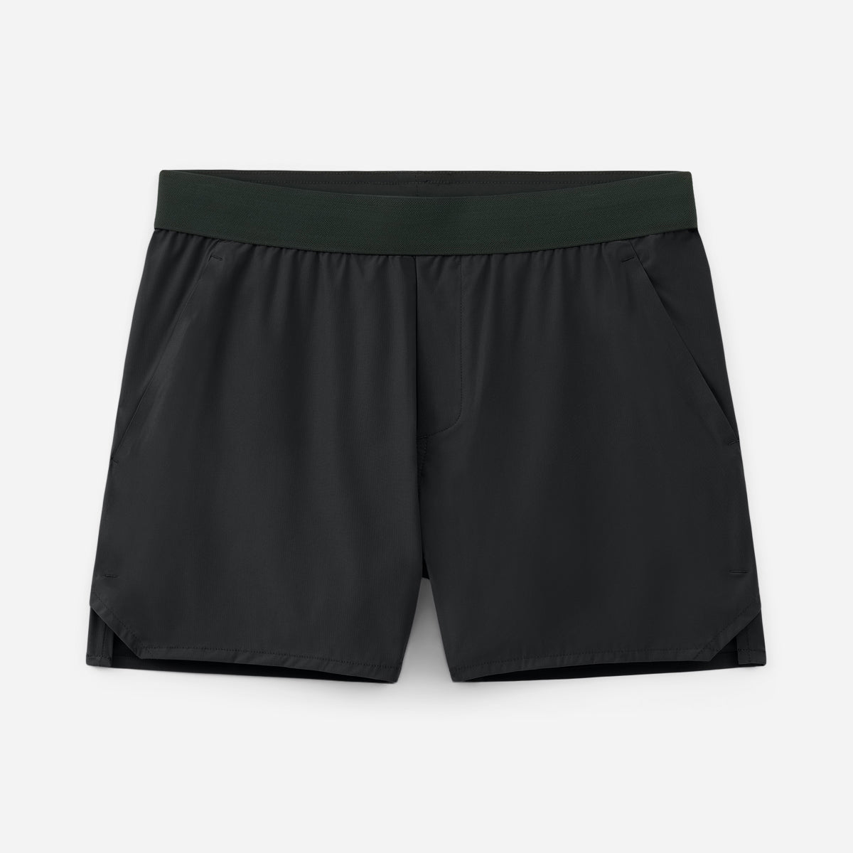 TacticalShort_5in_Black_Front_